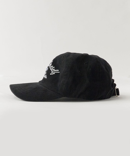 Chick(チック)の「Text Embroidery Cotton Baseball Cap / テキスト刺繍 コットン ベースボールキャップ カーブバイザー レディース メンズ 2026年 夏 夏服(キャップ・レディース・ブラック/グリーン/ブルー/レッド/クリーム・FREE)」の7枚目の写真