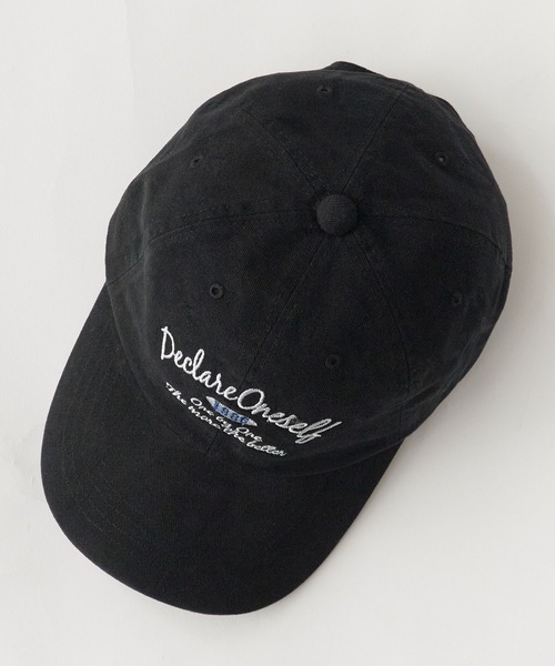 Chick(チック)の「Text Embroidery Cotton Baseball Cap / テキスト刺繍 コットン ベースボールキャップ カーブバイザー レディース メンズ 2026年 夏 夏服(キャップ・レディース・ブラック/グリーン/ブルー/レッド/クリーム・FREE)」の10枚目の写真