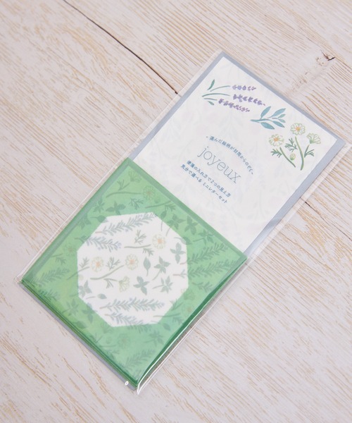 COMMON WARE(コモンウェアー)の「EC:MAKATA MINI LETTER SET ジョワイユ ミニレターセット(その他雑貨・レディース・E/A/B/D/G/H/C/F・FREE)」の2枚目の写真