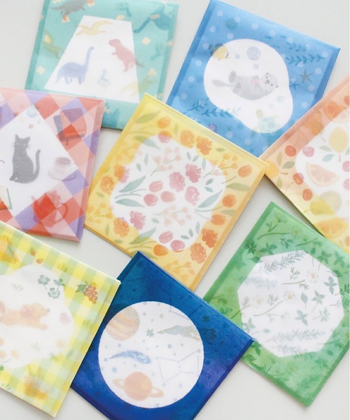 COMMON WARE(コモンウェアー)の「EC:MAKATA MINI LETTER SET ジョワイユ ミニレターセット(その他雑貨・レディース・E/A/B/D/G/H/C/F・FREE)」の9枚目の写真