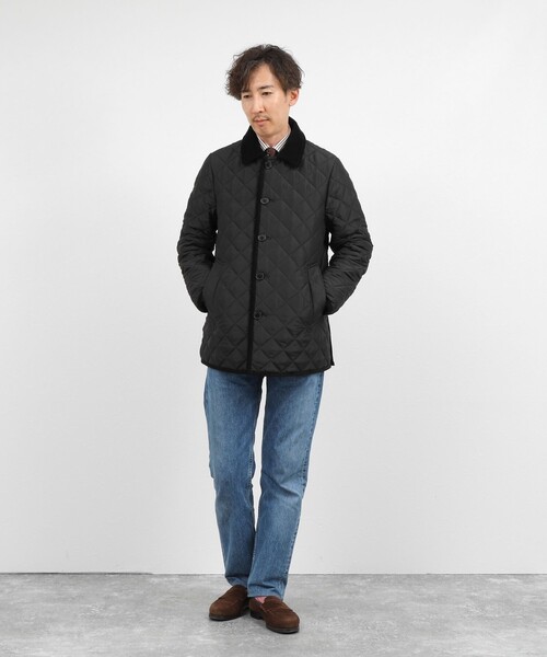 Traditional Weatherwear(トラディショナルウェザーウェア)の「【Traditional Weatherwear】別注 DERBY MIDDLE キルティングジャケット 26AW(ブルゾン・メンズ・ネイビー/ブラック・36/42/38/40/44)」の19枚目の写真