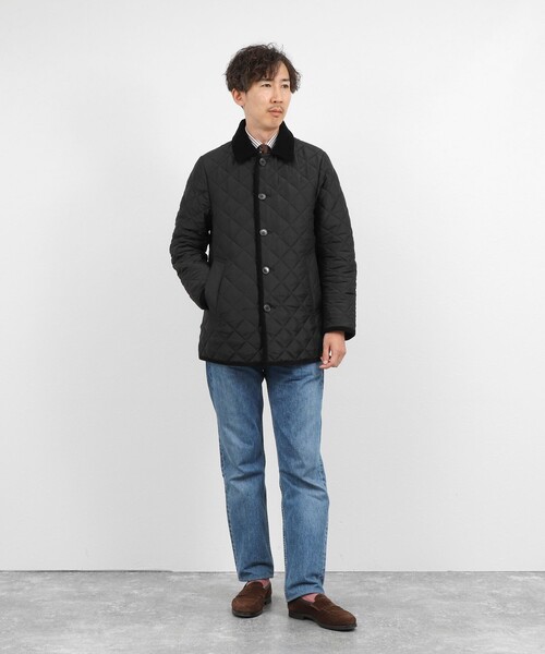 Traditional Weatherwear(トラディショナルウェザーウェア)の「【Traditional Weatherwear】別注 DERBY MIDDLE キルティングジャケット 26AW(ブルゾン・メンズ・ネイビー/ブラック・36/42/38/40/44)」の20枚目の写真