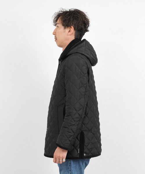 Traditional Weatherwear(トラディショナルウェザーウェア)の「【Traditional Weatherwear】別注 DERBY MIDDLE キルティングジャケット 26AW(ブルゾン・メンズ・ネイビー/ブラック・36/42/38/40/44)」の12枚目の写真
