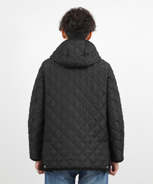 Traditional Weatherwear(トラディショナルウェザーウェア)の「【Traditional Weatherwear】別注 DERBY MIDDLE キルティングジャケット 26AW(ブルゾン・メンズ・ネイビー/ブラック・36/42/38/40/44)」の13枚目の写真