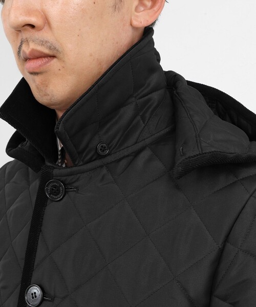 Traditional Weatherwear(トラディショナルウェザーウェア)の「【Traditional Weatherwear】別注 DERBY MIDDLE キルティングジャケット 26AW(ブルゾン・メンズ・ネイビー/ブラック・36/42/38/40/44)」の15枚目の写真