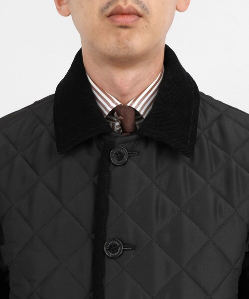 Traditional Weatherwear(トラディショナルウェザーウェア)の「【Traditional Weatherwear】別注 DERBY MIDDLE キルティングジャケット 26AW(ブルゾン・メンズ・ネイビー/ブラック・36/42/38/40/44)」の16枚目の写真