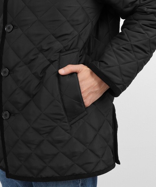 Traditional Weatherwear(トラディショナルウェザーウェア)の「【Traditional Weatherwear】別注 DERBY MIDDLE キルティングジャケット 26AW(ブルゾン・メンズ・ネイビー/ブラック・36/42/38/40/44)」の6枚目の写真