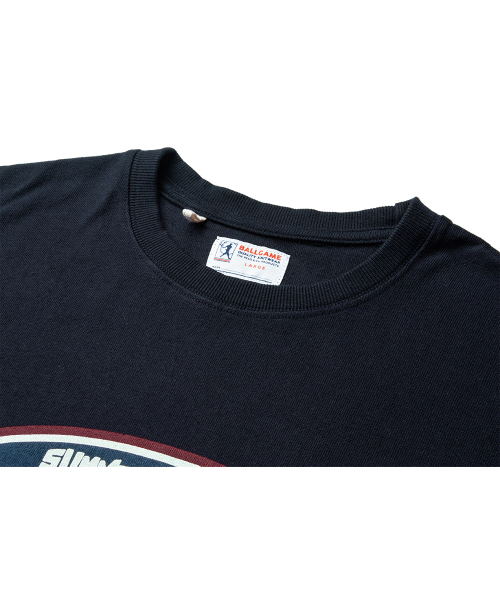 THE RESQ（ザーレスキュー）の「BALLGAME GRAPHIC TEE [NAVY]（Tシャツ/カットソー・メンズ・その他・MEDIUM/LARGE/X-LARGE）」の3枚目の写真