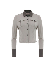 COLORED SLIM SHIRTS BEIGE