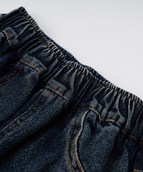 URBAN CHERRY（アーバンチェリー）の「ミニリボン刺繍ストレートデニムパンツ（デニムパンツ・キッズ・ブルー・120cm/130cm/160cm/150cm/140cm/110cm）」の7枚目の写真