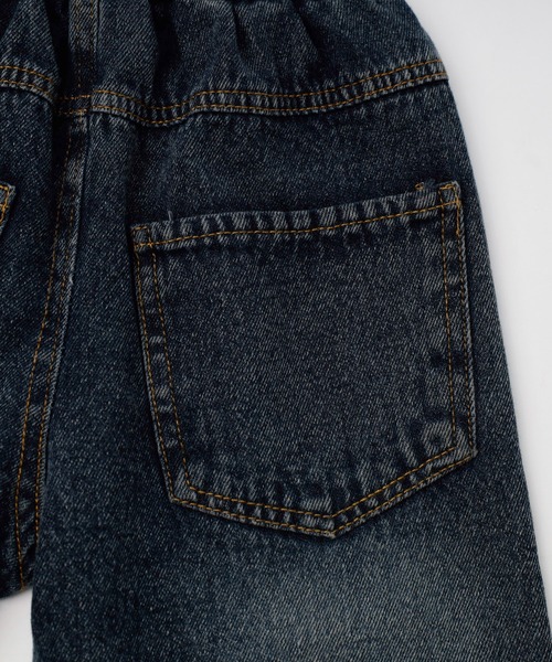 URBAN CHERRY（アーバンチェリー）の「ミニリボン刺繍ストレートデニムパンツ（デニムパンツ・キッズ・ブルー・120cm/130cm/160cm/150cm/140cm/110cm）」の15枚目の写真