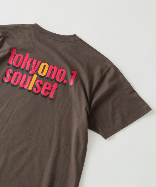 JOURNAL STANDARD relume(ジャーナルスタンダード レリューム)の「【TOKYO No.1 SOUL SET × relume】別注 “Triple Barrel” プリント Tシャツ(Tシャツ/カットソー・メンズ・ブラック系その他・MEDIUM/LARGE)」の6枚目の写真