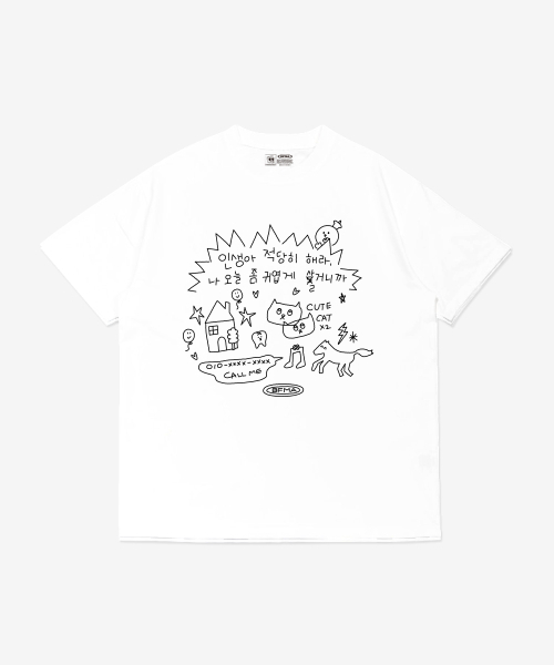 BALLOON FRIENDS(バルーンフレンズ)の「今日はかわいくフィロソフィTシャツ(Tシャツ/カットソー・レディース・その他・SMALL/MEDIUM/LARGE)」の1枚目の写真