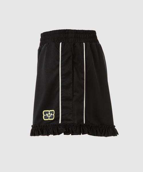 GANNI(ガニー)の「Cycora Shorts with Frills(その他パンツ・レディース・ブラック・S/M)」の2枚目の写真