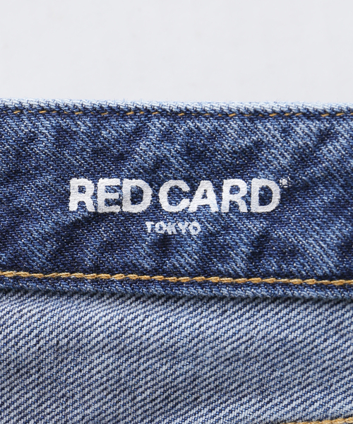 RED CARD TOKYO(レッドカード)の「RED CARD TOKYO レッドカード トーキョー Florida ワイドストレート 70W13401(デニムパンツ・レディース・サックスブルー・27/26/25/24)」の19枚目の写真