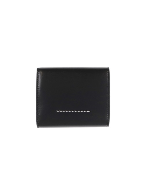 MM6 Maison Margiela(エムエムシックス メゾン マルジェラ)の「TRIFOLD WALLET(財布・メンズ・ブラック・UNI)」の3枚目の写真