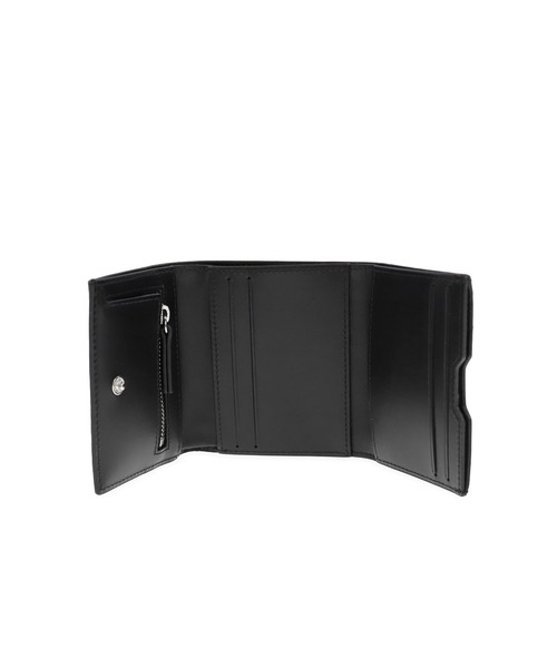 MM6 Maison Margiela(エムエムシックス メゾン マルジェラ)の「TRIFOLD WALLET(財布・メンズ・ブラック・UNI)」の5枚目の写真