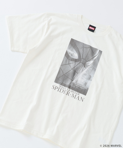 MARVEL(マーベル)の「スパイダーマン 別注 グラフィック Tシャツ(Tシャツ/カットソー・メンズ・グレー/ブラック/ホワイト・LARGE/MEDIUM)」の18枚目の写真