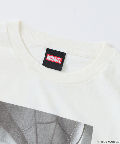 MARVEL(マーベル)の「スパイダーマン 別注 グラフィック Tシャツ(Tシャツ/カットソー・メンズ・グレー/ブラック/ホワイト・LARGE/MEDIUM)」の11枚目の写真