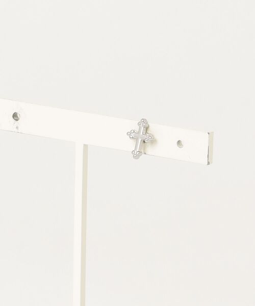 gargle(ガーグル)の「gargle ガーグル:First pierce ファーストピアス FPG-5 クロス ピアス(ピアス(片耳用)・レディース・シルバー/ブラック/ゴールド・FREE)」の5枚目の写真