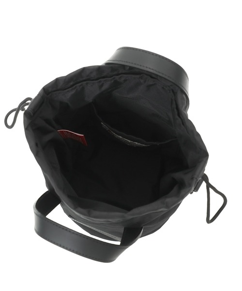 Manhattan Portage BLACK LABEL(マンハッタンポーテージ ブラックレーベル)の「IONA ISLAND SHOULDER BAG MILLERAIN(ショルダーバッグ・メンズ・ブラック/ブラウン・SMALL)」の8枚目の写真