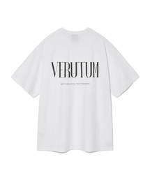 セリフバックロゴTシャツホワイト