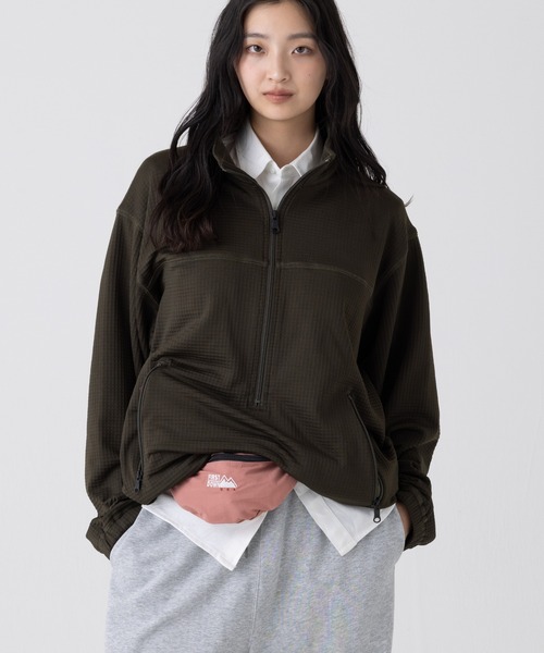 FIRST DOWN(ファーストダウン)の「プルオーバー ブルゾン(その他アウター・メンズ・グレー/ネイビー/カーキ・M/XL/L)」の2枚目の写真