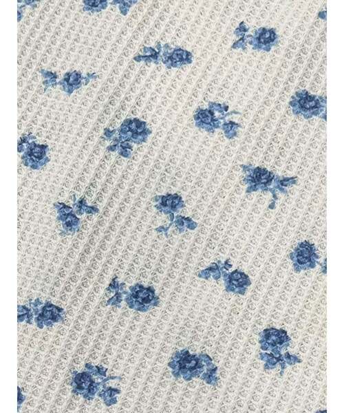 JEMORGAN(ジェーイーモーガン)の「【JEMORGAN LONG JOHNS】 CVCワッフル 青花柄ラグランクルーネックパック入りロンT(JC-091-59S)(Tシャツ/カットソー・レディース・ホワイト/トップグレー/ホワイト系1・フリー)」の9枚目の写真
