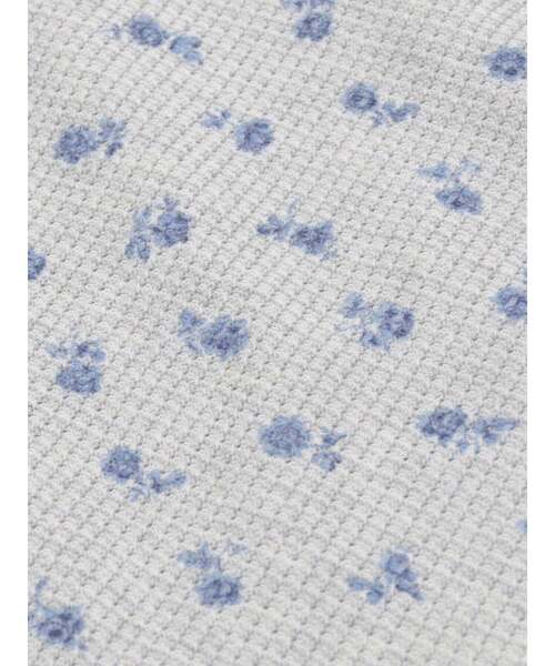 JEMORGAN(ジェーイーモーガン)の「【JEMORGAN LONG JOHNS】 CVCワッフル 青花柄ラグランクルーネックパック入りロンT(JC-091-59S)(Tシャツ/カットソー・レディース・ホワイト/トップグレー/ホワイト系1・フリー)」の12枚目の写真