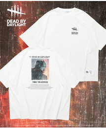DEAD BY DAYLIGHT 別注 THE TRAPPER フォト バックプリント クルーネックTシャツ