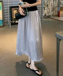 テンセルAラインスカート