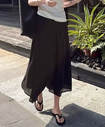 テンセルAラインスカート