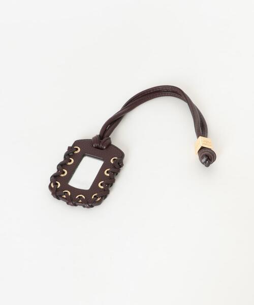 GANNI（ガニー）の「GANNI　HOBO MINI GRAINED（ショルダーバッグ・レディース・ダークブラウン・-）」の8枚目の写真