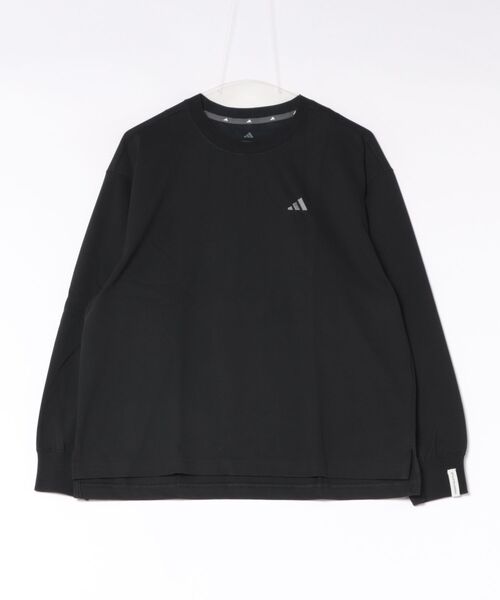 adidas(アディダス)の「《adidas》WESS+SLLSTシャツ(Tシャツ/カットソー・レディース・グリーン系その他/ホワイト系その他/ブラック・XL/S/M/L)」の2枚目の写真