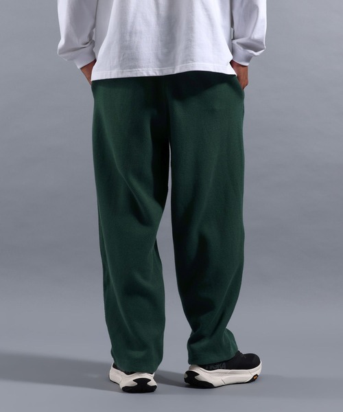 NUMERALS（ヌメラルズ）の「[NUMERALS]EVERYDAY WARMTH WAFFLE PANTS（その他パンツ・メンズ・グリーン/ブラック/ベージュ・MEDIUM/LARGE）」の5枚目の写真