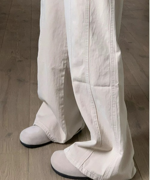 REBALANCE（リバランス）の「ワイドパンツ（デニムパンツ・レディース・A・SMALL/MEDIUM/LARGE）」の4枚目の写真