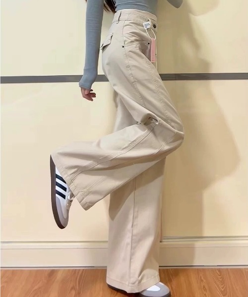 REBALANCE（リバランス）の「ワイドパンツ（デニムパンツ・レディース・A・SMALL/MEDIUM/LARGE）」の9枚目の写真