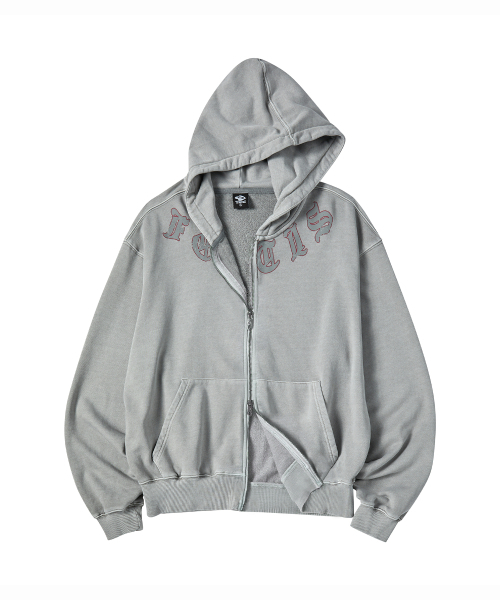 TRAVEL(トラベル)の「チョーカー PIGMENT フードジップアップ ゴーストグレー(パーカー・レディース・その他・SMALL/MEDIUM/LARGE)」の8枚目の写真