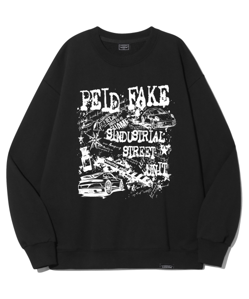 PEID（ペイド）の「PDインダストリー スウェット 2カラー（スウェット・レディース・ブラック/グレー・1/2/4/3/5）」の4枚目の写真