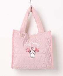 Sanrio（サンリオ）ハートキルティング スクエアミニトートバッグ/ハローキティ/クロミ/シナモロール/マイメロディ