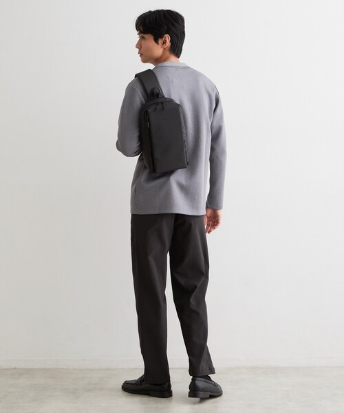 THE SHOP TK （ザ ショップ ティーケー ）の「fulcro Calmボディーバッグ（ボディバッグ/ウエストポーチ・メンズ・ブラック・00）」の16枚目の写真
