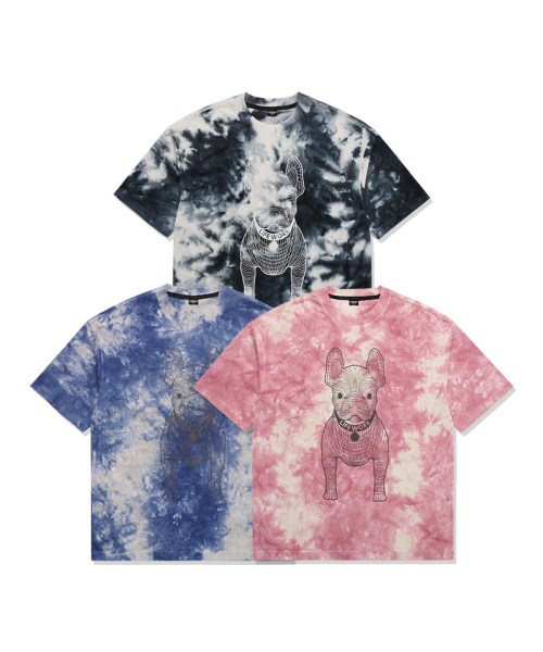 LIFE WORK(ライフワーク)の「共用) ビッグラドック ヘイズ タイダイ 半袖Tシャツ(Tシャツ/カットソー・レディース・ブラック/ピンク/ブルー・SMALL/MEDIUM/LARGE/X-SMALL)」の4枚目の写真
