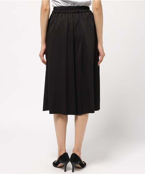 N.(N. Natural Beauty Basic)(エヌエヌナチュラルビューティーベーシック)の「ギャザーフレアガウチョ(その他パンツ・レディース・ベージュ/ブラック/カーキ・MEDIUM)」の6枚目の写真