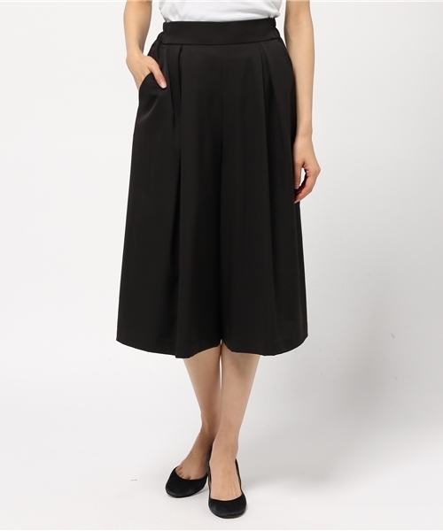 N.(N. Natural Beauty Basic)(エヌエヌナチュラルビューティーベーシック)の「ギャザーフレアガウチョ(その他パンツ・レディース・ベージュ/ブラック/カーキ・MEDIUM)」の18枚目の写真