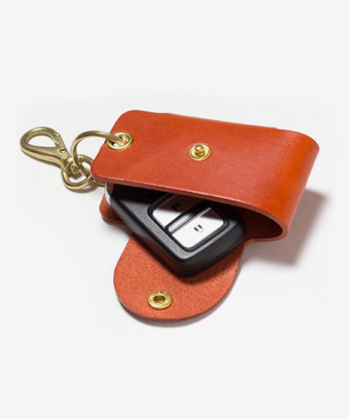 DURAM FACTORY（ドゥラムファクトリー）の「DURAM ドゥラム スマートキーホルダー スマートキーケースカバー キーリング 車 レザー 7005（キーケース/キーアクセサリー・メンズ・グリーン/レッド/ブラウン/ライトブラウン/ダークブラウン/ブラック・FREE）」の20枚目の写真