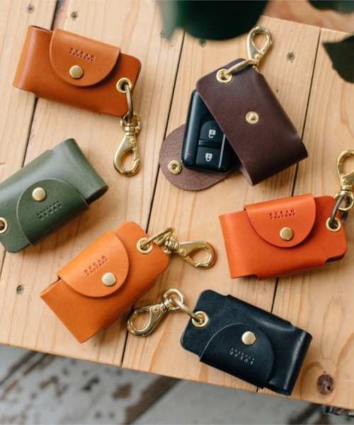 DURAM FACTORY（ドゥラムファクトリー）の「DURAM ドゥラム スマートキーホルダー スマートキーケースカバー キーリング 車 レザー 7005（キーケース/キーアクセサリー・メンズ・グリーン/レッド/ブラウン/ライトブラウン/ダークブラウン/ブラック・FREE）」の21枚目の写真