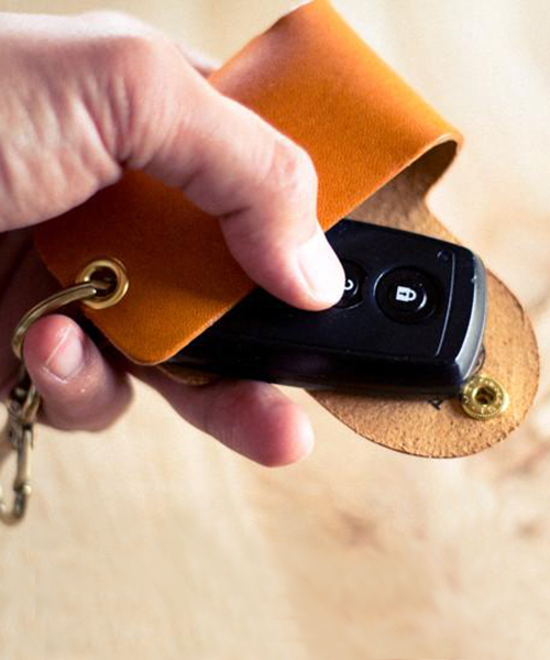 DURAM FACTORY（ドゥラムファクトリー）の「DURAM ドゥラム スマートキーホルダー スマートキーケースカバー キーリング 車 レザー 7005（キーケース/キーアクセサリー・メンズ・グリーン/レッド/ブラウン/ライトブラウン/ダークブラウン/ブラック・FREE）」の22枚目の写真