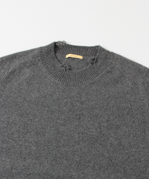 URBAN RESEARCH（アーバンリサーチ）の「COSEI broken knit（ニット/セーター・メンズ・グレー/ブラック/ブラウン・2/3）」の9枚目の写真