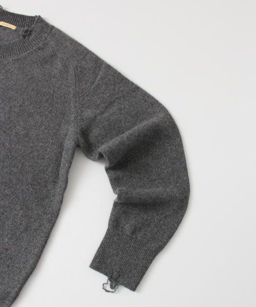 URBAN RESEARCH（アーバンリサーチ）の「COSEI broken knit（ニット/セーター・メンズ・グレー/ブラック/ブラウン・2/3）」の12枚目の写真