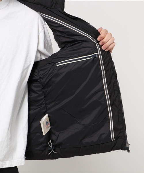Pyrenex（ピレネックス）の「PYRENEX / ピレネックス SPOUTNIC VEST（ダウンベスト・メンズ・ブラック/カーキ/ネイビー・SMALL/LARGE/X-SMALL/XX-SMALL）」の10枚目の写真